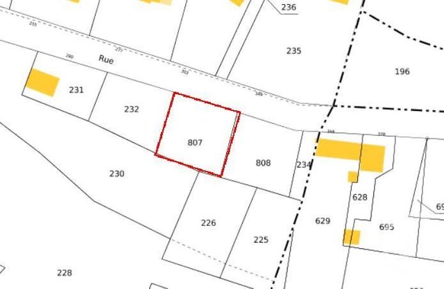 Afficher la photo en grand terrain à vendre - 553.0 m2 - BONNEUIL EN VALOIS - 60 - PICARDIE - Century 21 Vandôme Immobilier