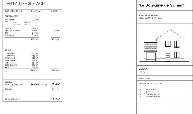 maison à vendre - 6 pièces - 94.8 m2 - CREPY EN VALOIS - 60 - PICARDIE - Century 21 Vandôme Immobilier