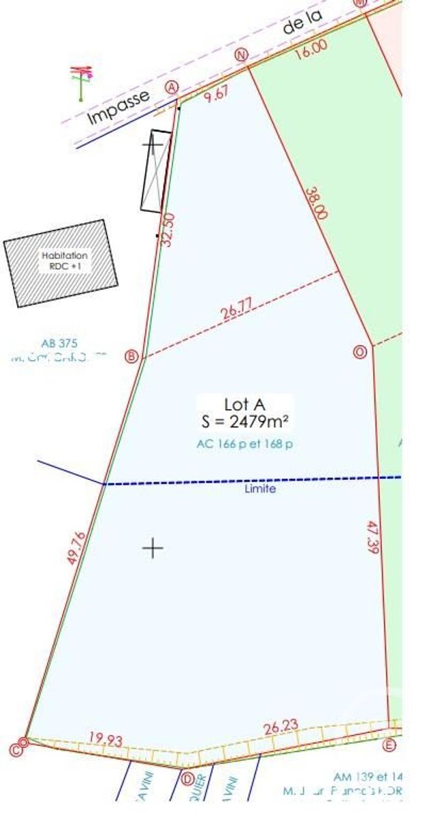 terrain à vendre - 2479.0 m2 - BONNEUIL EN VALOIS - 60 - PICARDIE - Century 21 Vandôme Immobilier